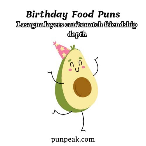 Birthday Food Pun