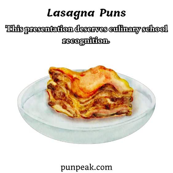 Lasagna Puns