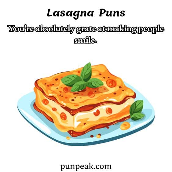 Lasagna Puns