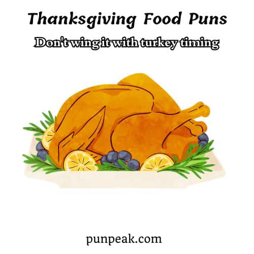 Thanksgiving Food Puns