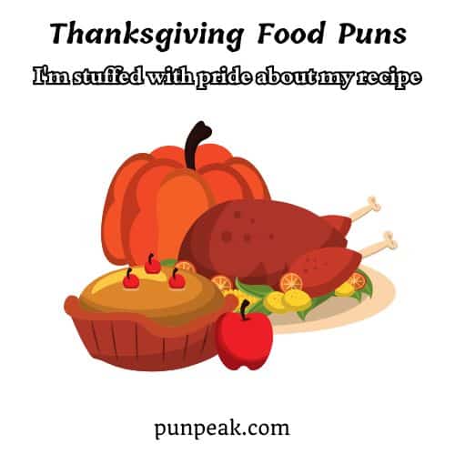 Thanksgiving Food Puns