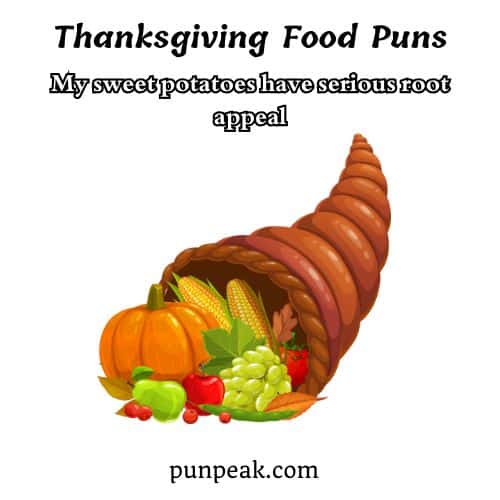 Thanksgiving Food Puns