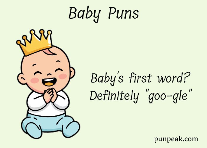 257+ Baby Puns And Jokes That'll Have You Rattling With Laughter
