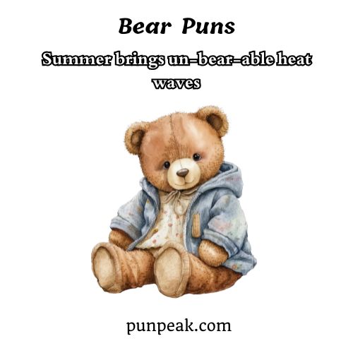 Bear Puns