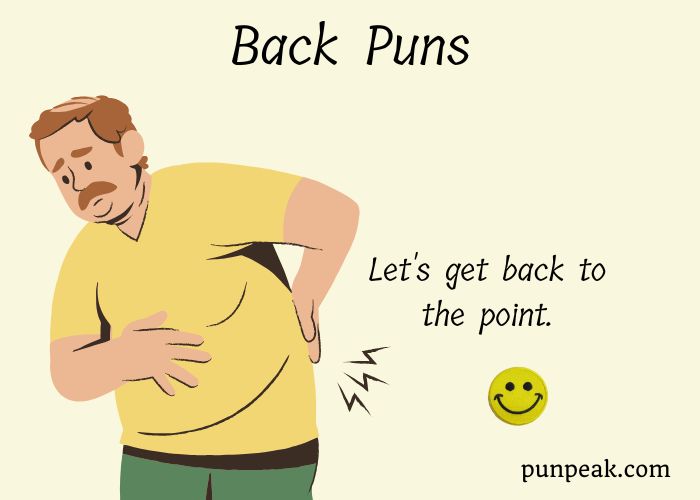 259+ Back Puns And Jokes To Keep You Rolling In Laughter