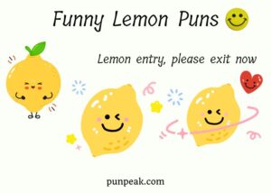 266+ Best Funny Lemon Puns And Jokes That Are Simply Zest-Sational