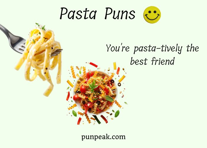 367 Pasta Puns And Jokes: Short One Liners For Birthday & Love