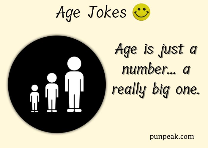 169+ Hilarious Antics of Age Jokes and Puns That'll Keep You Young!