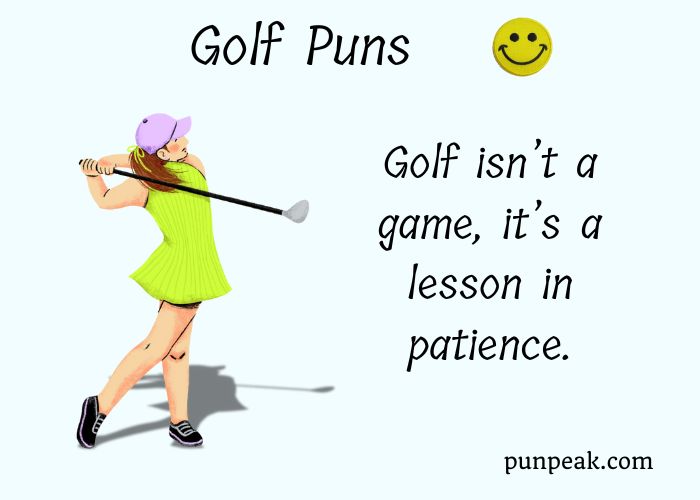Golf Puns