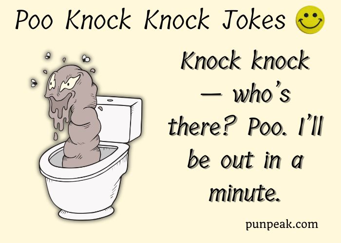 Poo Knock Knock Jokes
