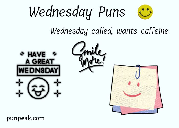 Wednesday Puns
