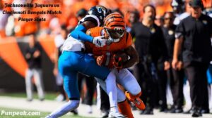 Jacksonville Jaguars vs Cincinnati Bengals Match Player Stats