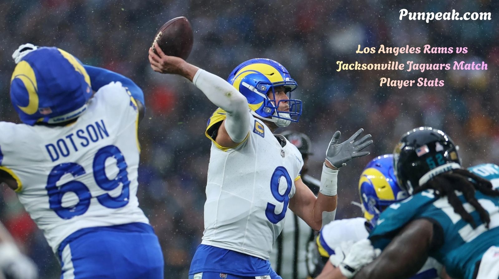 Los Angeles Rams vs Jacksonville Jaguars Match Player Stats